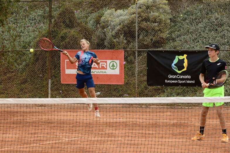 Imagen de la jornada de este sábado en el Cortijo Club de Campo de Telde/TA.